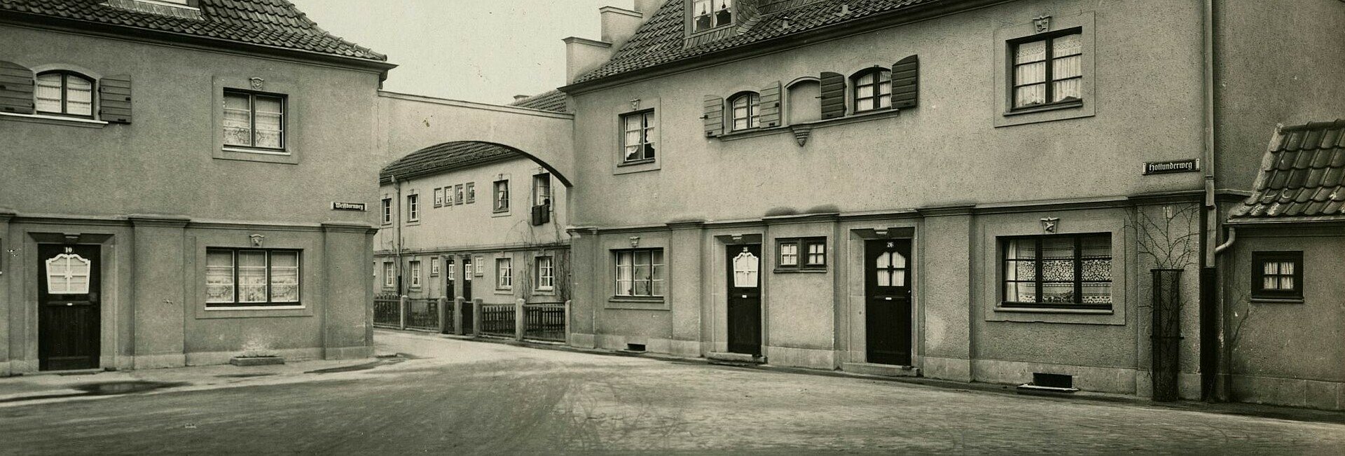 Historisches Foto der Siedlung Bickendorf I in Bickendorf 