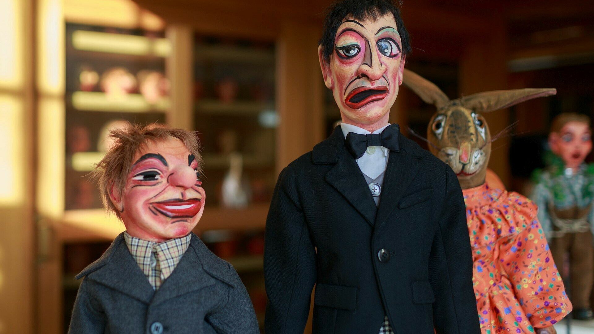 Puppen im Kölner Hänneschen Theater